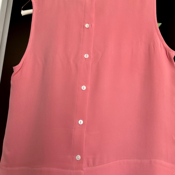Charter Club Silk Sleeveless Top 12P - Picture 2 of 5
